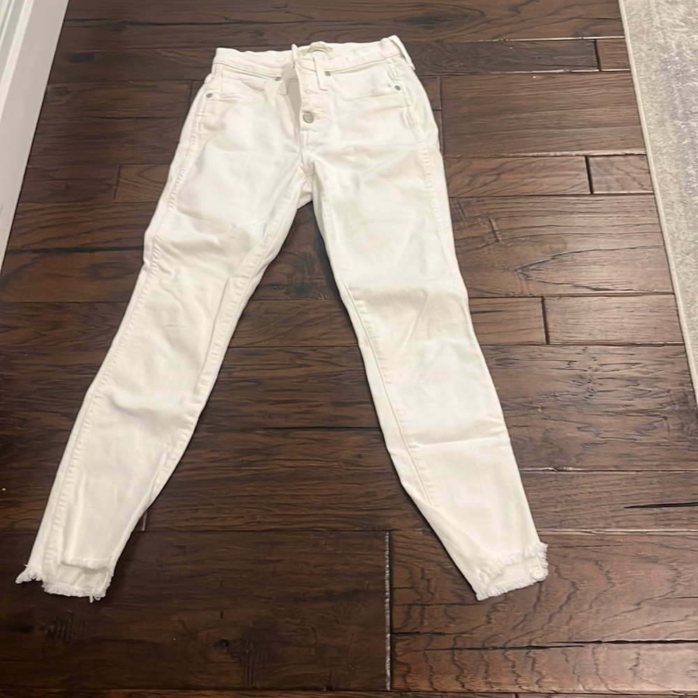 White jeans